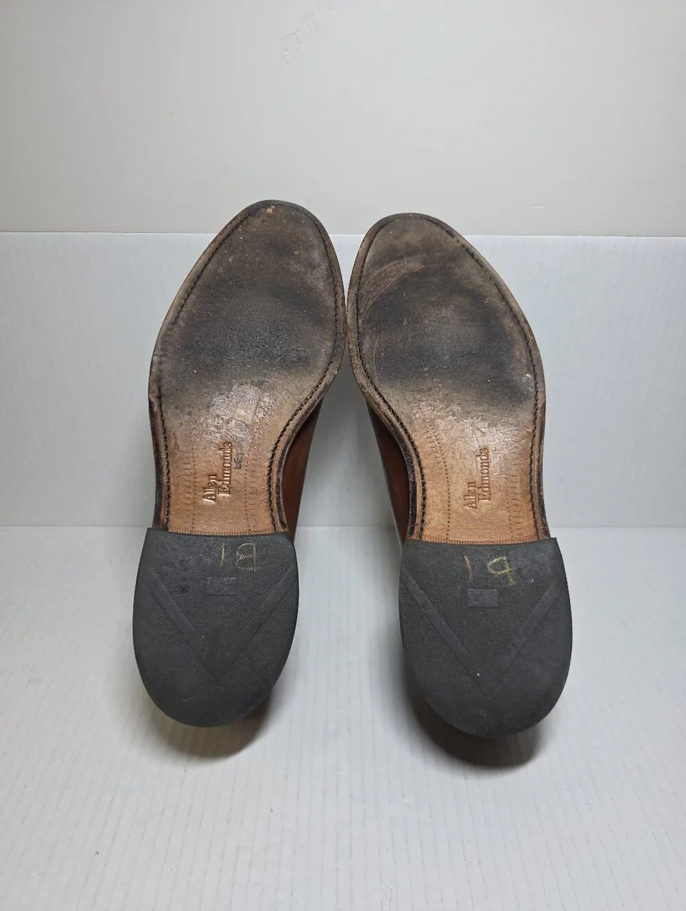 Allen Edmonds Delray Blucher Mens Dress Shoes Split Toe Size 9DDark Chili